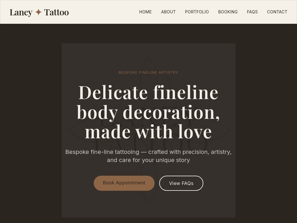 laneytattoo.co.uk preview